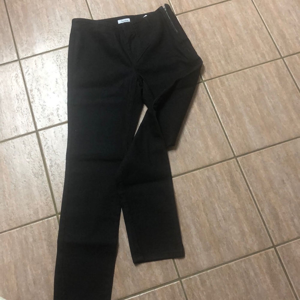 Aniston size zip jeans